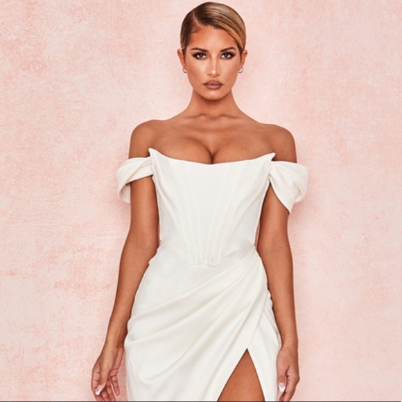 house of cb loretta dress white